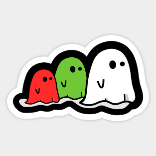 Ghosts Life Sticker